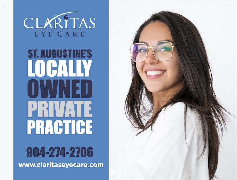 Claritias Eye Care locally owned graphic